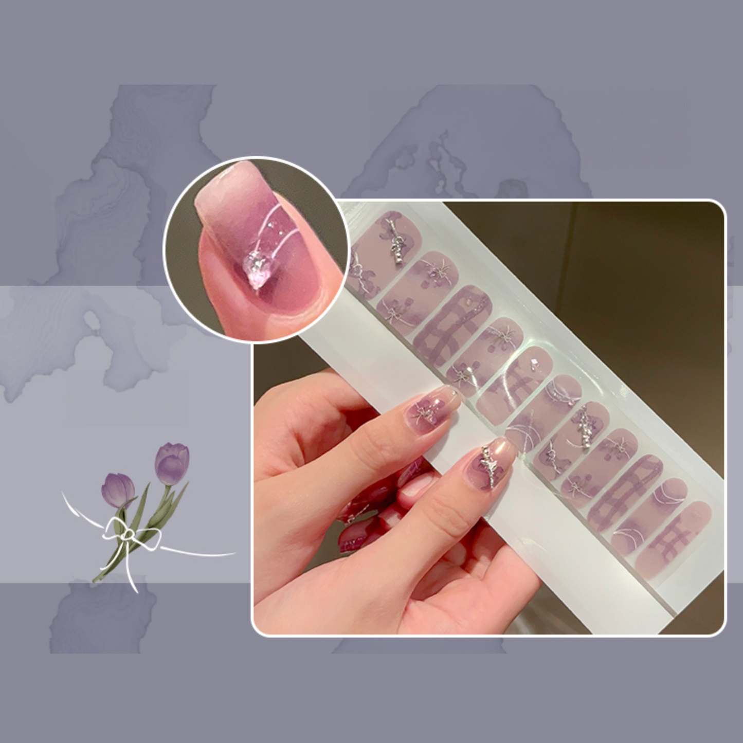 Tulip Romance (diamonds)